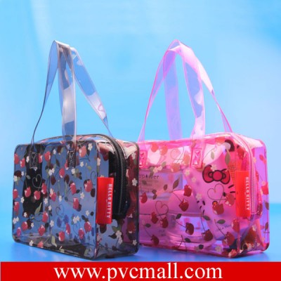 Vinyl Clear Plastic Beach Tote Bag Pvc Handle Bags