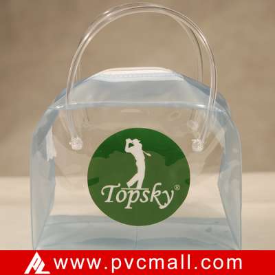 Unique Customized Transparent Eva Pvc Plastic Zipper Bag manufacturer