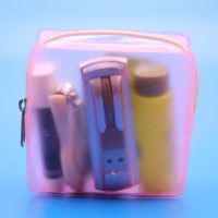 Wholesale Stock Small Transparent Pvc Cosmetic Bag For Women Transparent